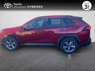 TOYOTA RAV4 Hybride 218ch Lounge 2WD occasion 2019 - Photo 3