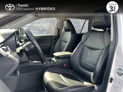 TOYOTA RAV4 Hybride 218ch Lounge 2WD occasion 2019 - Photo 3