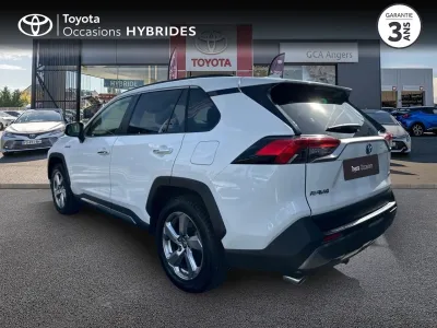 TOYOTA RAV4 Hybride 218ch Lounge 2WD occasion 2019 - Photo 2