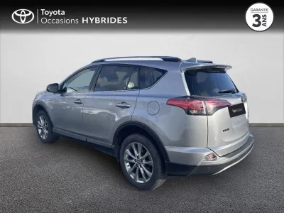 TOYOTA RAV4 197 Hybride Lounge AWD CVT occasion 2017 - Photo 2