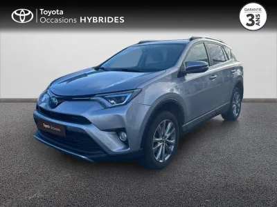 TOYOTA RAV4 197 Hybride Lounge AWD CVT occasion 2017 - Photo 1