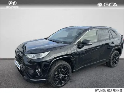 TOYOTA RAV4 Hybride 218ch Black Edition 2WD MY21 occasion 2021 - Photo 1