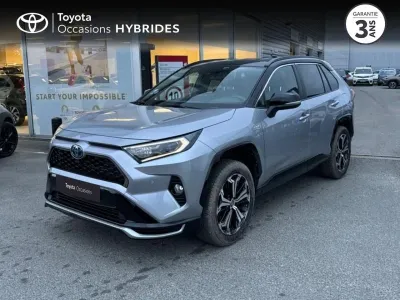 TOYOTA RAV4 Hybride Rechargeable 306ch Collection AWD occasion 2021 - Photo 1