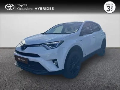 TOYOTA RAV4 197 Hybride Black Edition 2WD CVT occasion 2018 - Photo 1