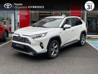 TOYOTA RAV4 Hybride 218ch Lounge 2WD occasion 2019 - Photo 1