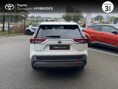 TOYOTA RAV4 Hybride 218ch Lounge 2WD occasion 2019 - Photo 4