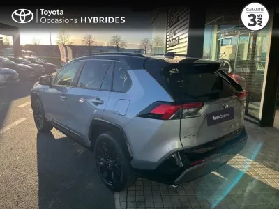 TOYOTA RAV4 Hybride 218ch Collection 2WD MY21 occasion 2020 - Photo 2