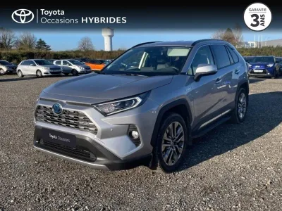 TOYOTA RAV4 Hybride 218ch Lounge 2WD MY21 occasion 2021 - Photo 1