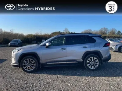 TOYOTA RAV4 Hybride 218ch Lounge 2WD MY21 occasion 2021 - Photo 3