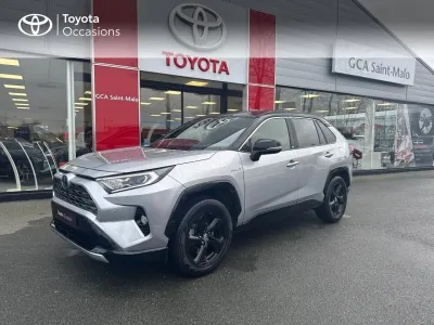 TOYOTA RAV4 Hybride 218ch Collection TO PremièreEdition 2WD occasion 2019 - Photo 1