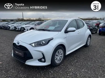 TOYOTA Yaris 116h France Business 5p + Stage Hybrid Academy occasion 2021 - Photo 1