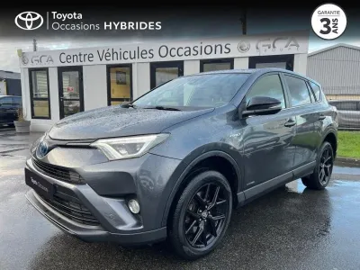 TOYOTA RAV4 197 Hybride Black Edition 2WD CVT occasion 2018 - Photo 1