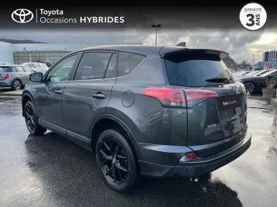 TOYOTA RAV4 197 Hybride Black Edition 2WD CVT occasion 2018 - Photo 2