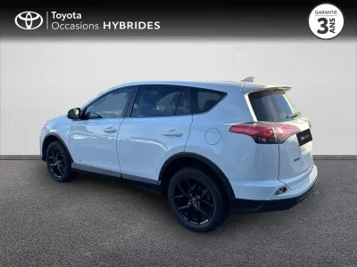 TOYOTA RAV4 197 Hybride Black Edition 2WD CVT occasion 2018 - Photo 2