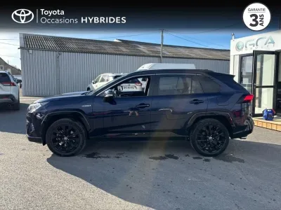 TOYOTA RAV4 Hybride 218ch Collection 2WD occasion 2021 - Photo 3