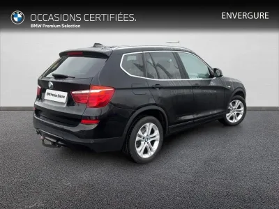 BMW X3 sDrive18dA 150ch Lounge Plus occasion 2016 - Photo 2