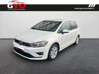 VOLKSWAGEN Golf Sportsvan 1.6 TDI 110ch BlueMotion Technology FAP Confortline Business DSG7 occasion 2016 - Photo 1