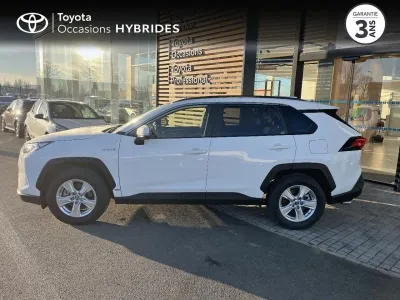 TOYOTA RAV4 Hybride 218ch Dynamic 2WD MY21 occasion 2021 - Photo 3