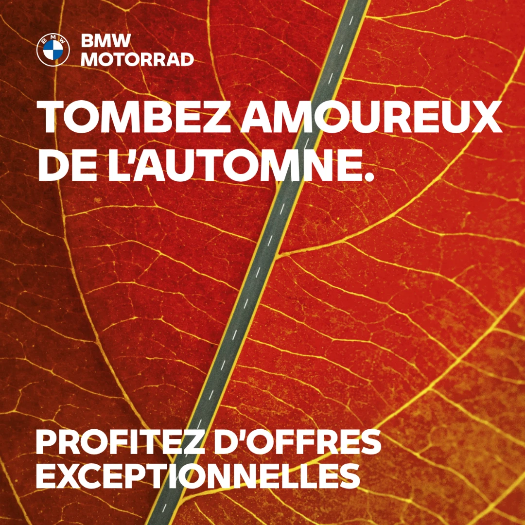 offres automne Perspectives BMW Motorrad